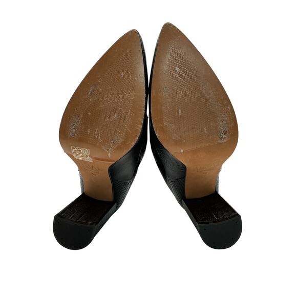 Toral Tall Black Leather Boot Size 10 US / 40 EU - Picture 6 of 6